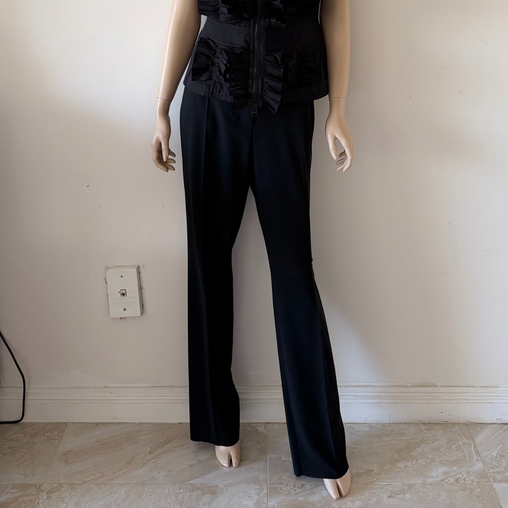 NWT Yves Saint Laurent Black Trousers size 44